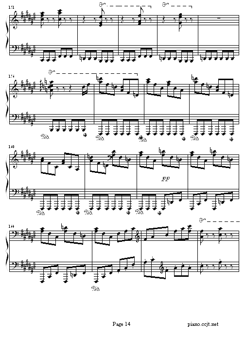 侏儒舞(钢琴谱)14