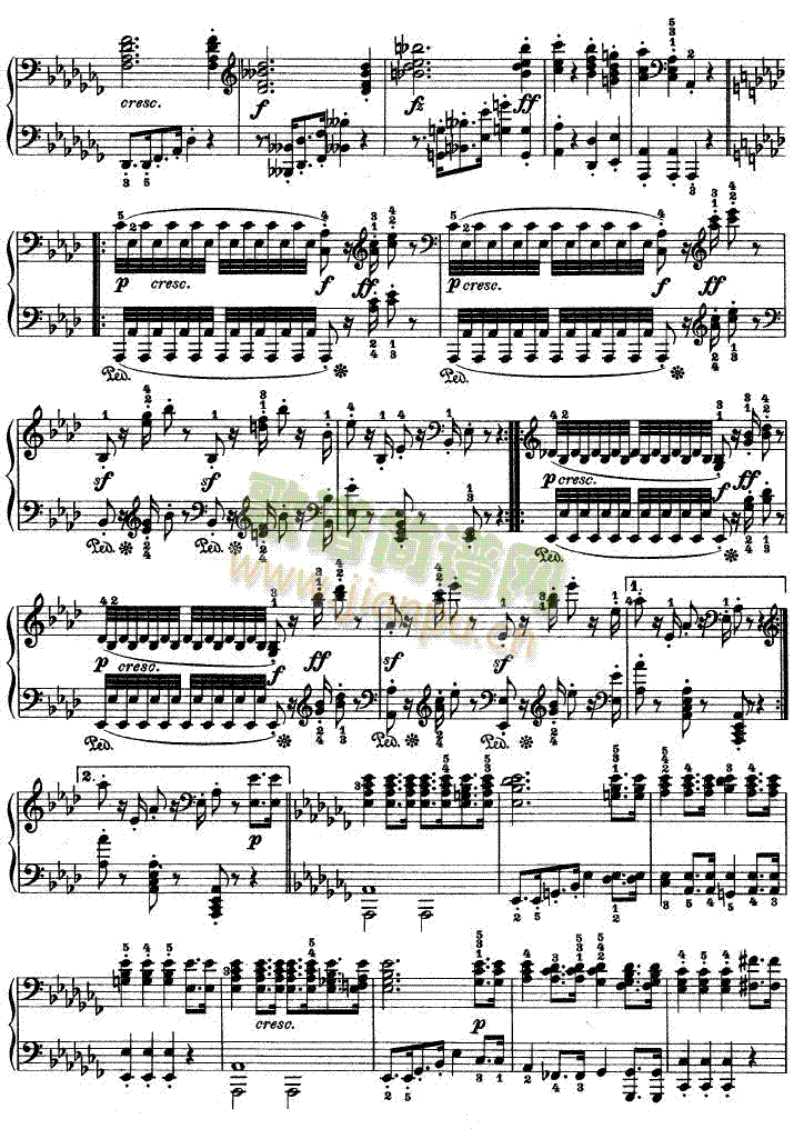 第十二钢琴奏鸣曲-(钢琴谱)12