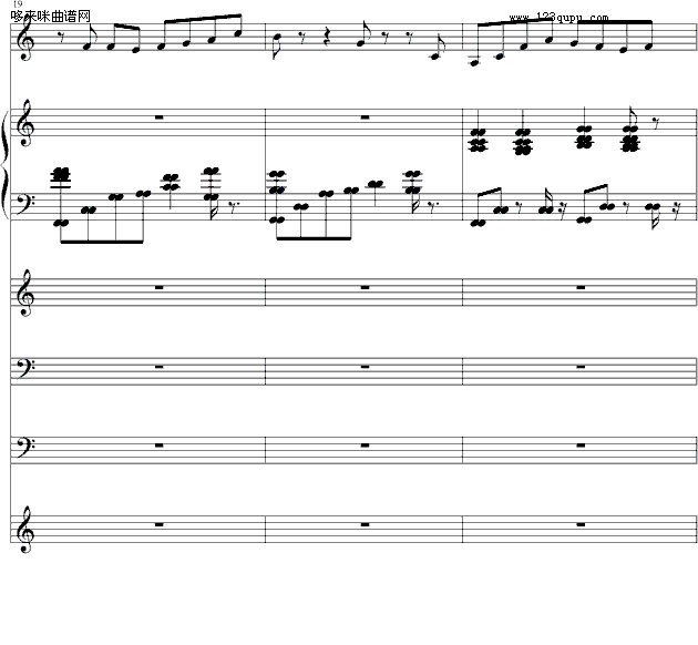 青苹果是酸的-05895464(钢琴谱)7
