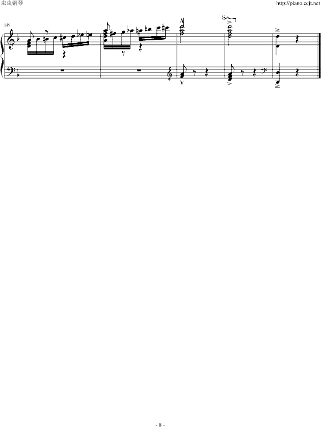 FlightoftheBumbleBee(钢琴谱)8