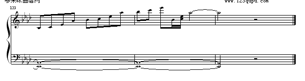 AsianDreamSong-久石让(钢琴谱)7