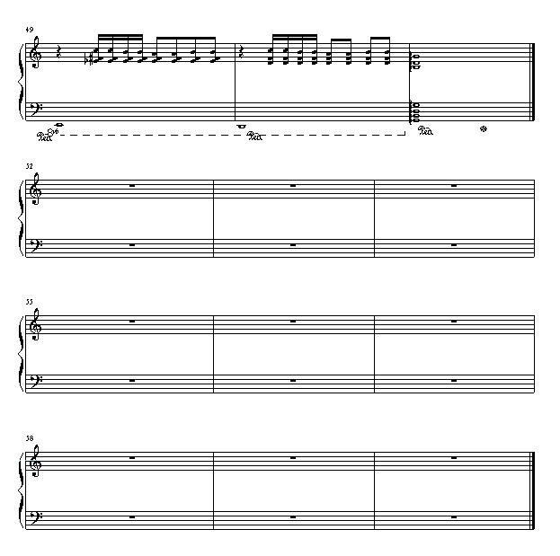 不了情(钢琴谱)5