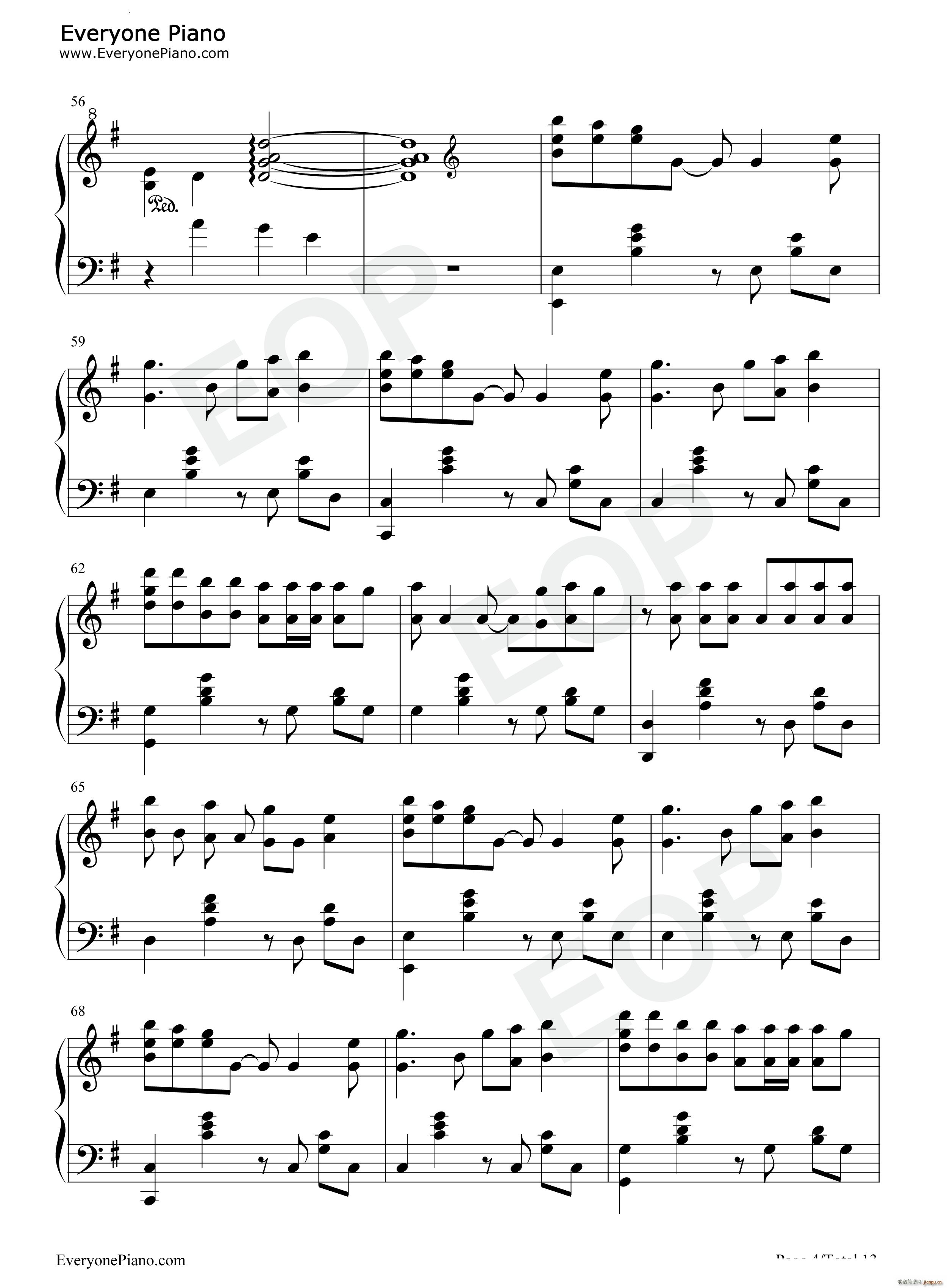 立秋完美版(钢琴谱)5