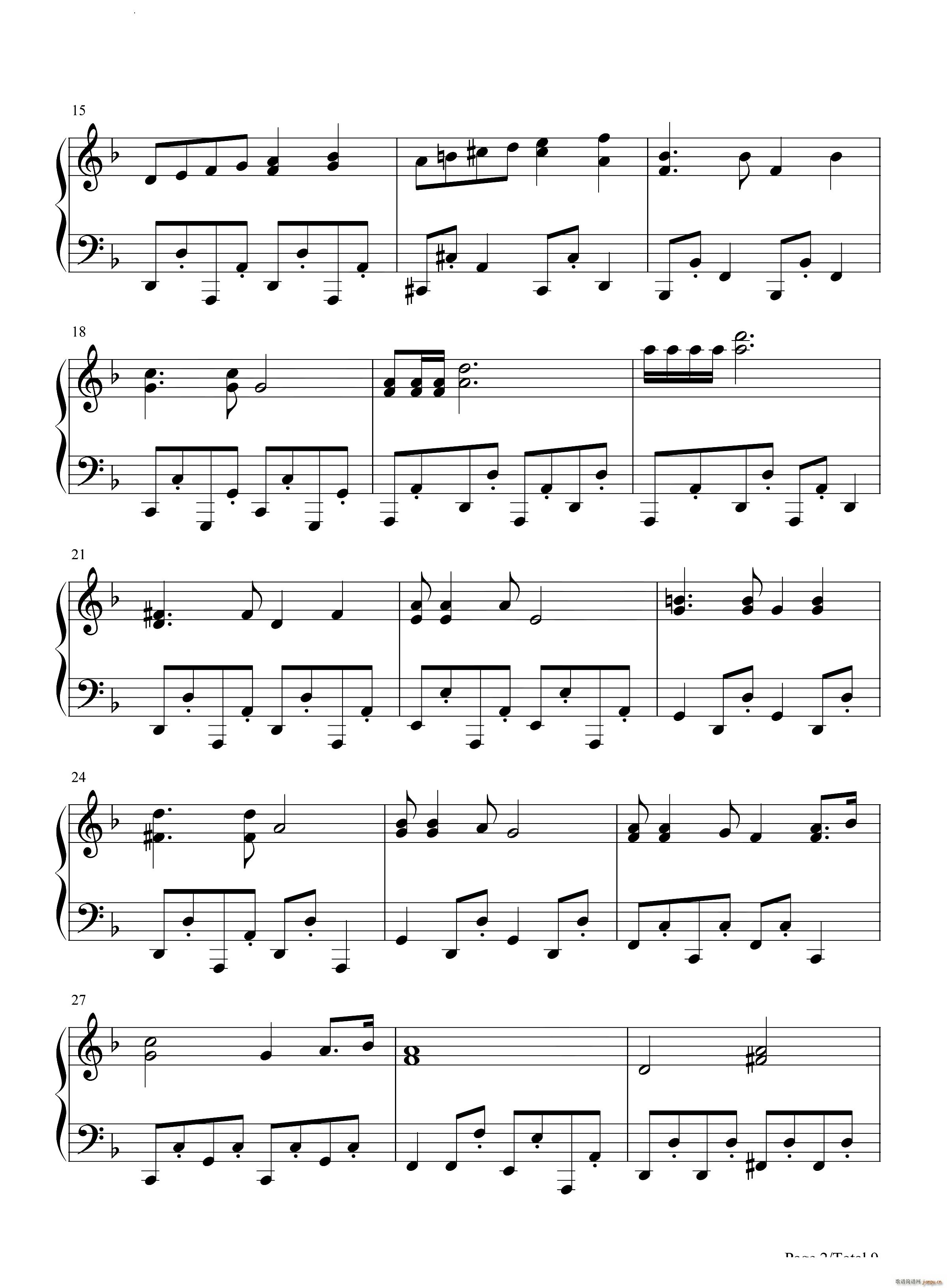 艾斯奥特曼钢琴串烧(钢琴谱)3