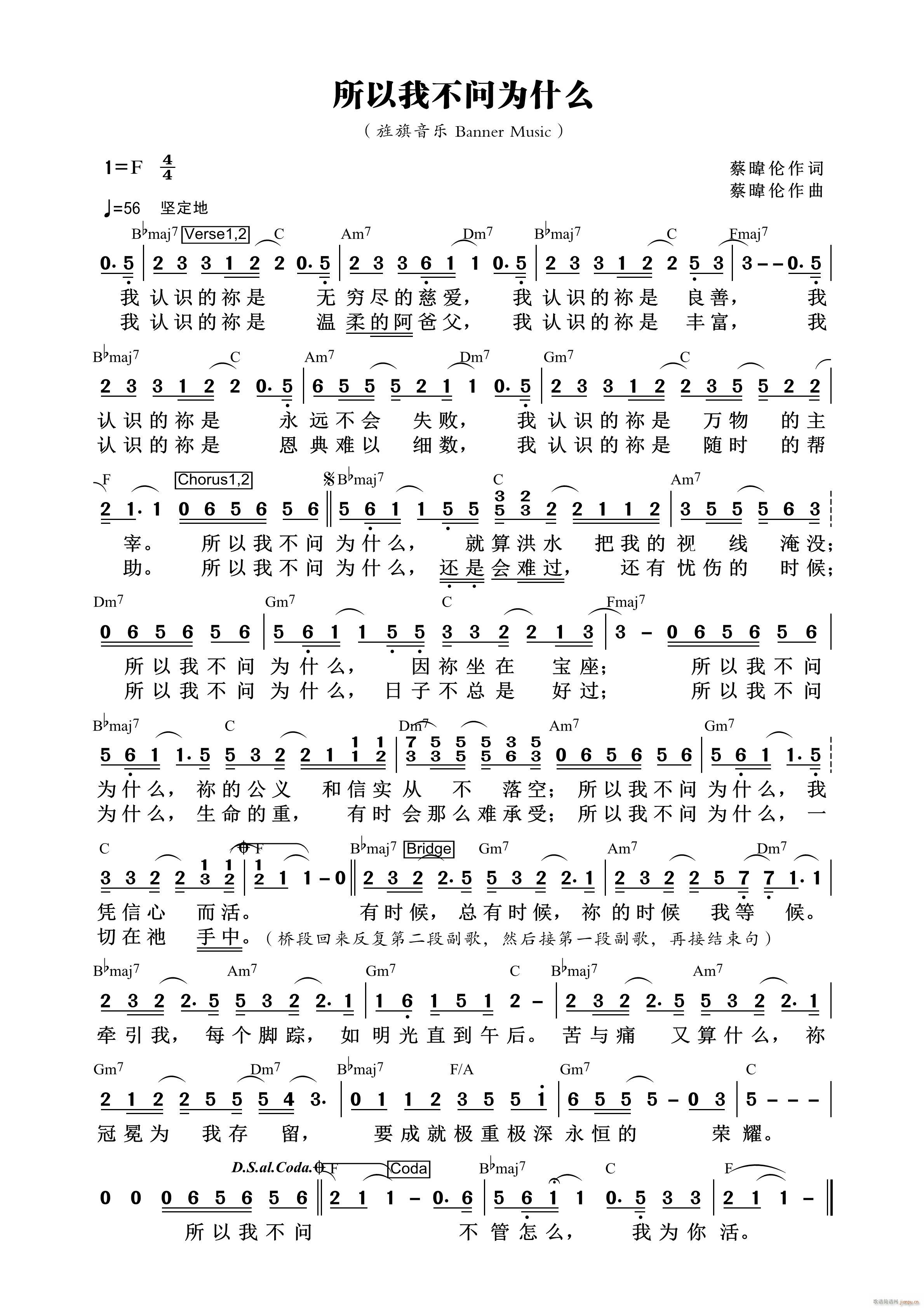 所以我不问为什么 第529首(十字及以上)1