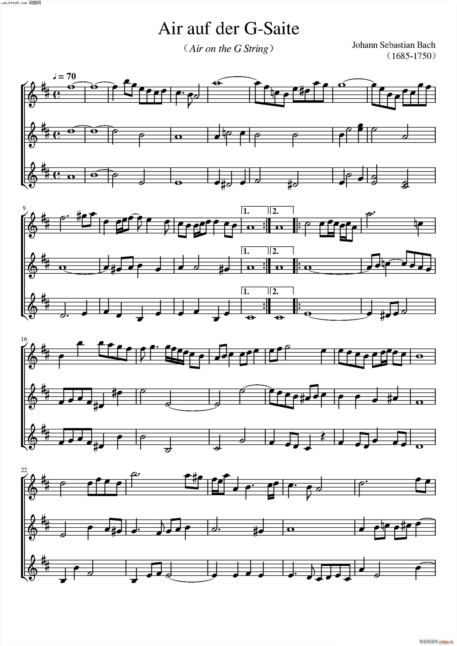 air auf der g saite air on the g string(十字及以上)1
