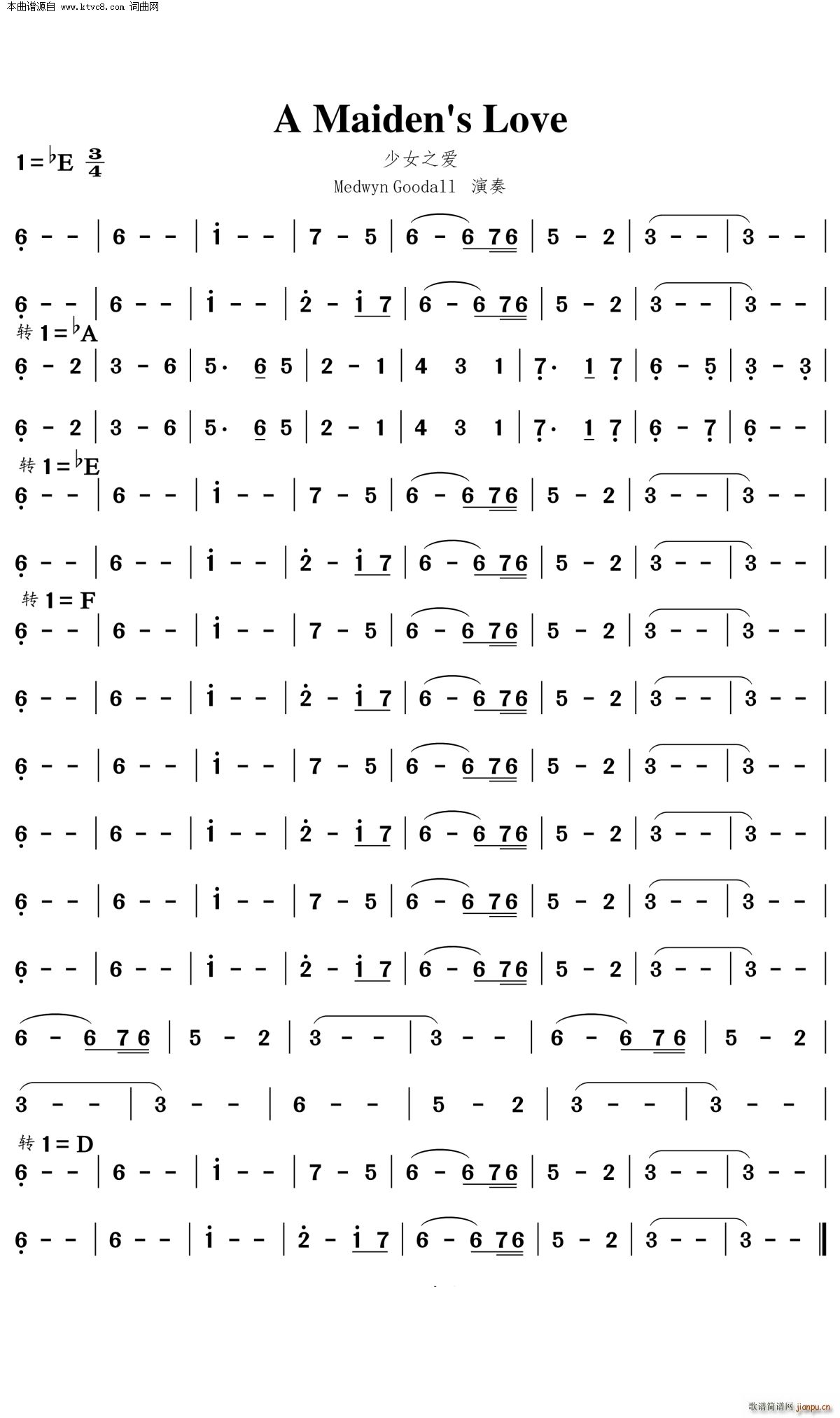A Maiden s Love 少女之爱(十字及以上)1