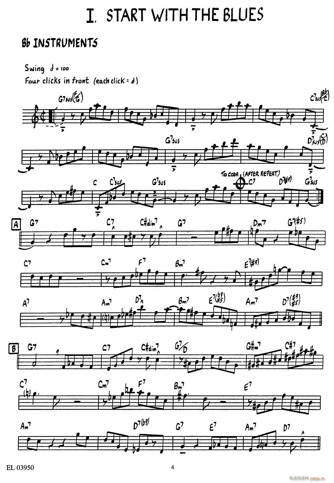 START WITH THE BLUES(十字及以上)1