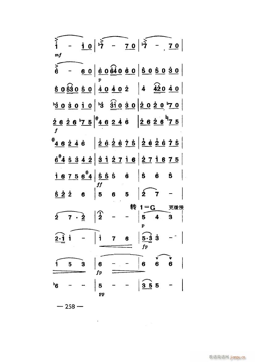 世界著名圆舞曲六首 主旋律(十字及以上)15