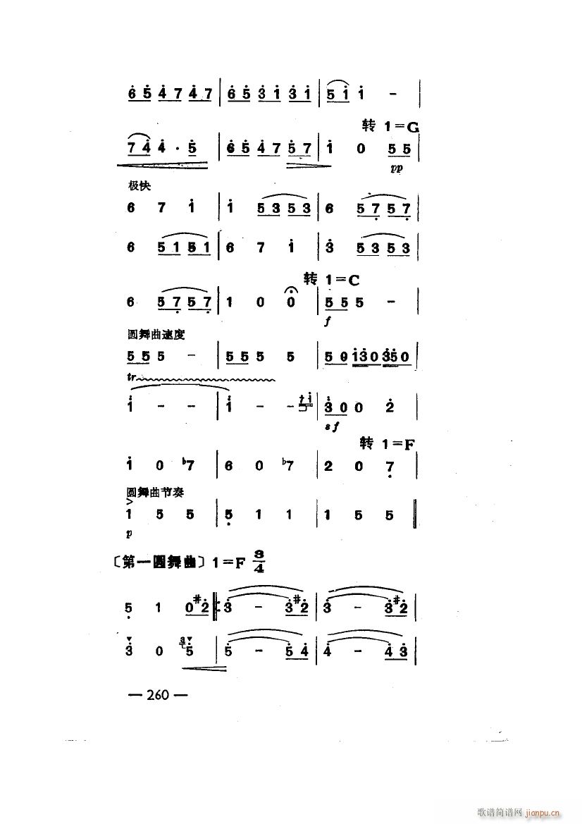 世界著名圆舞曲六首 主旋律(十字及以上)17