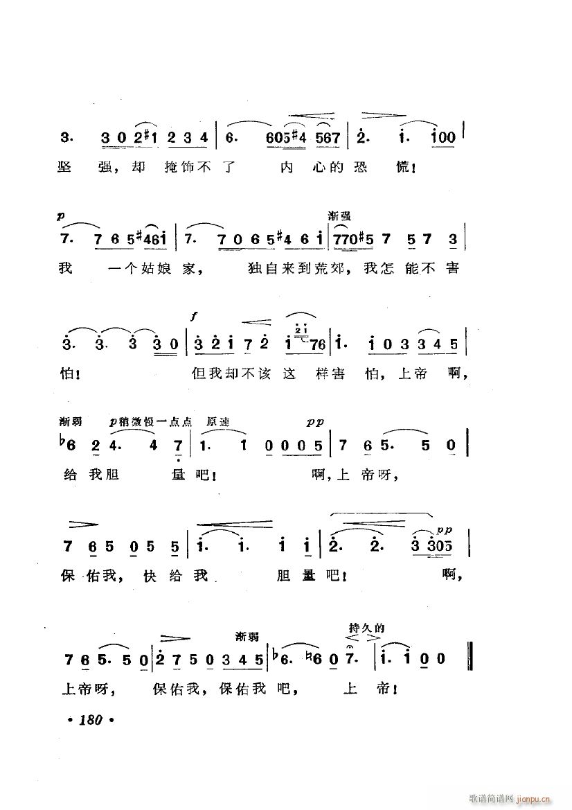 歌剧 卡门 选曲7首(十字及以上)23