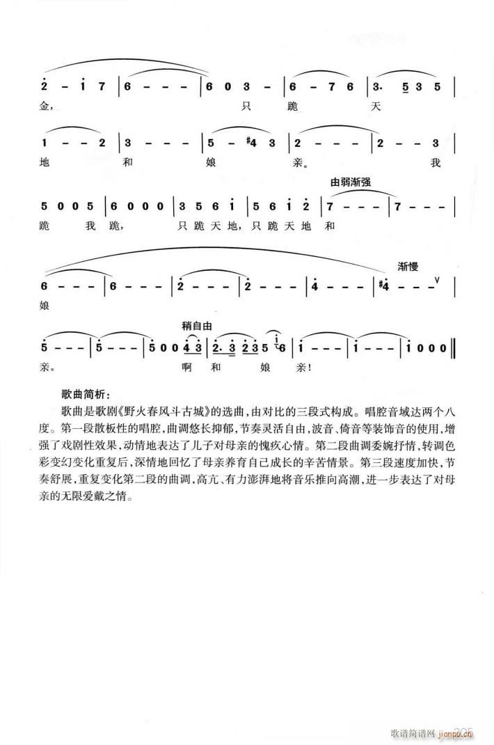 歌剧 野火春风斗古城 选曲7首(十字及以上)16