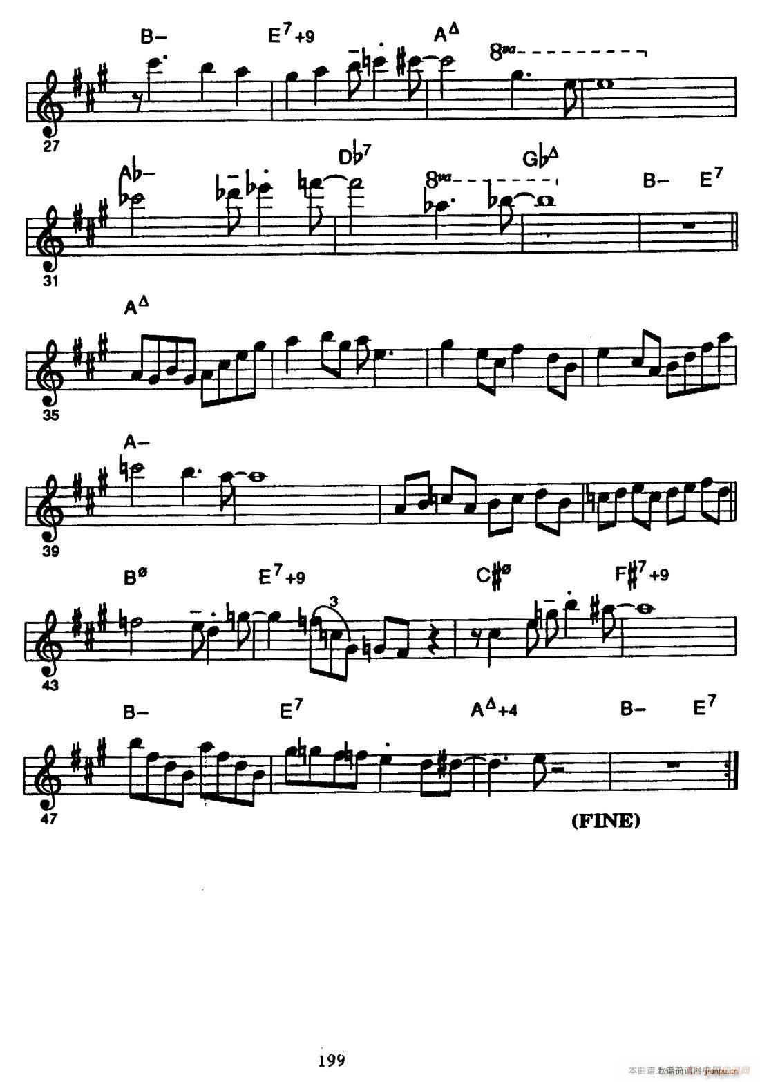 爵士乐超吹练习曲 七(十字及以上)5