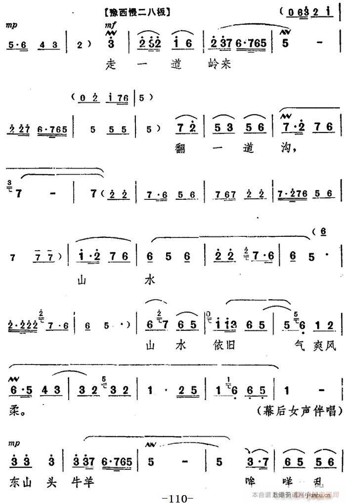 舞台版 朝阳沟 主旋律 之第七场(十字及以上)3