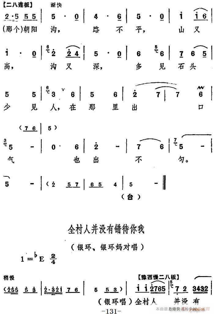 舞台版 朝阳沟 主旋律 之第八场(十字及以上)3