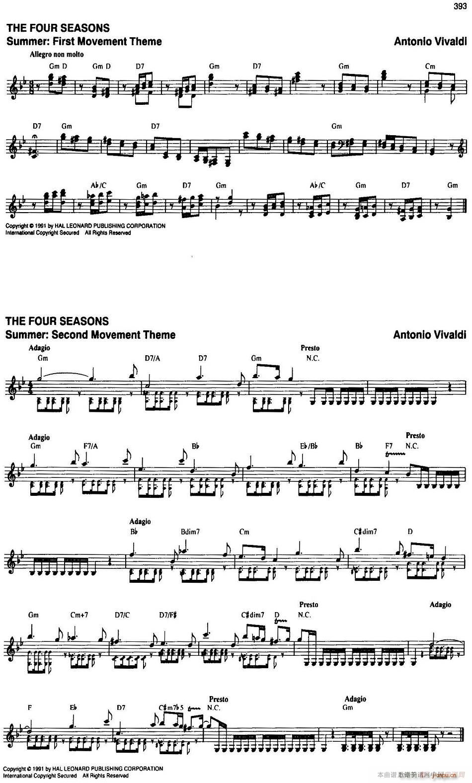 The Real Little Classical Fake Book P381 400(十字及以上)13