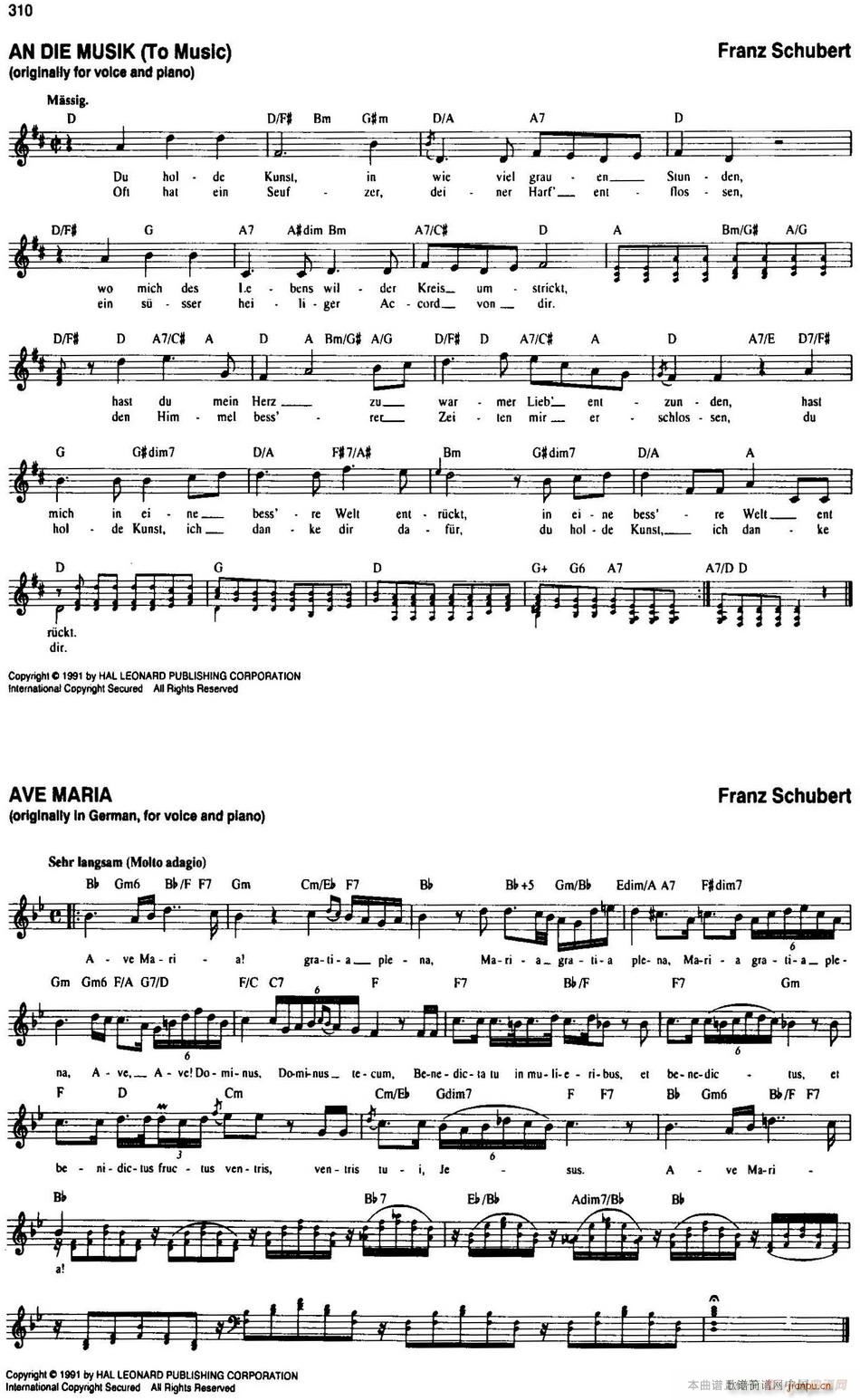 The Real Little Classical Fake Book P301 320(十字及以上)10