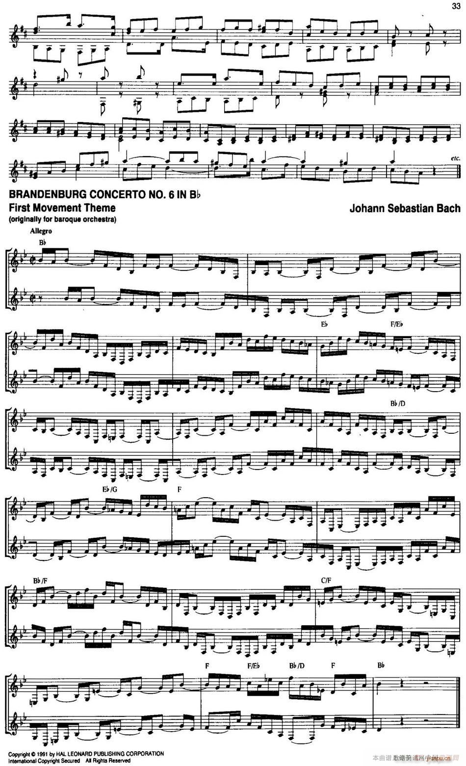 The Real Little Classical Fake Book P21 40(十字及以上)13