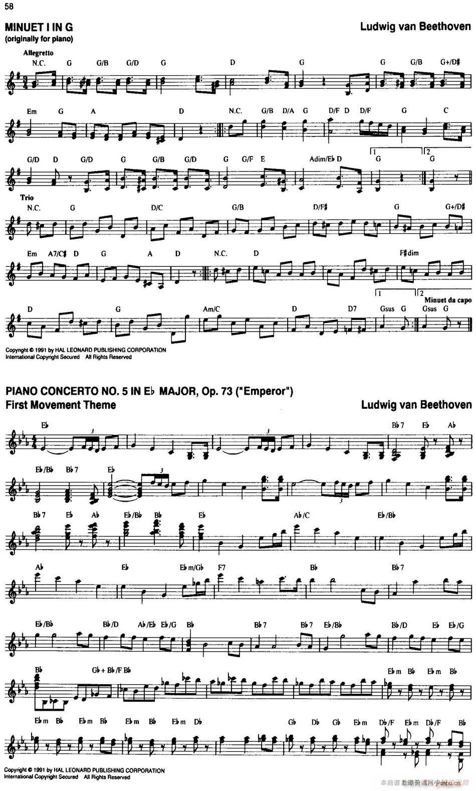 The Real Little Classical Fake Book P41 60(十字及以上)18