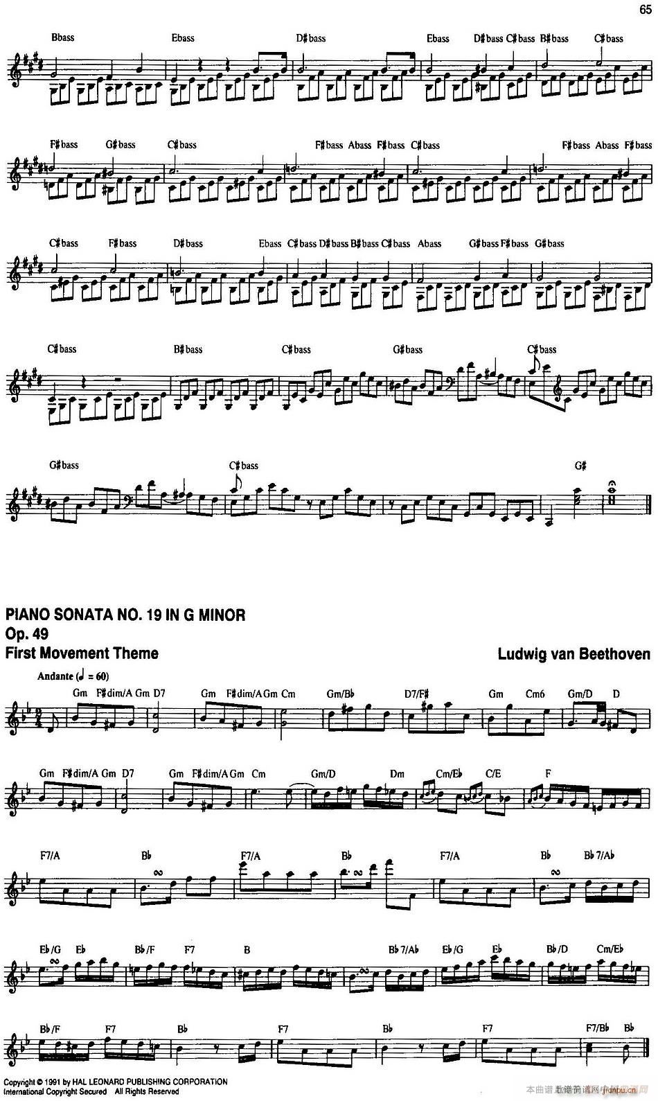 The Real Little Classical Fake Book P61 80(十字及以上)5