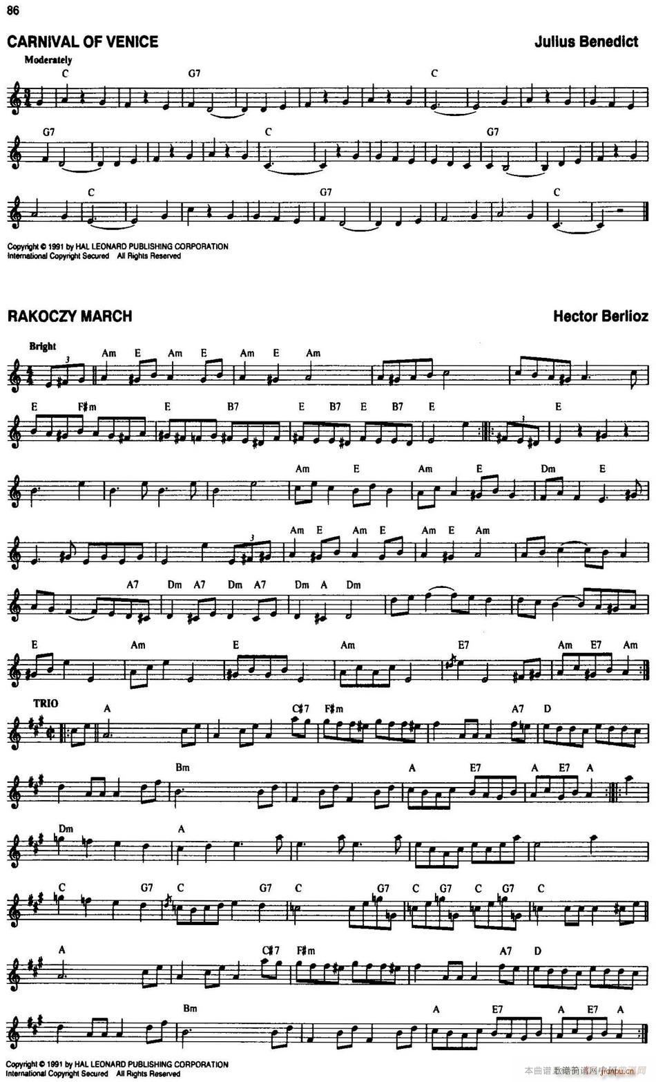 The Real Little Classical Fake Book P81 100(十字及以上)6