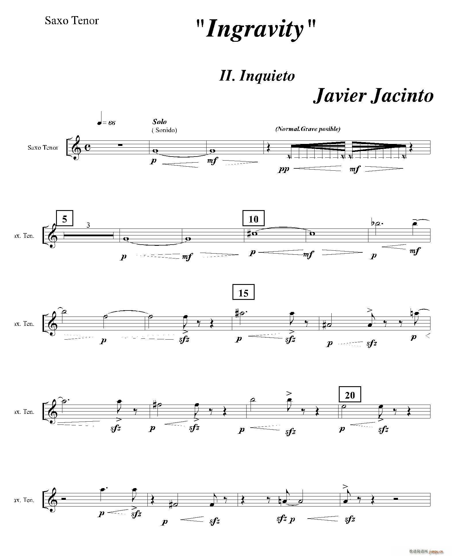 Ingravity 第二乐章 次中音萨克斯(十字及以上)1