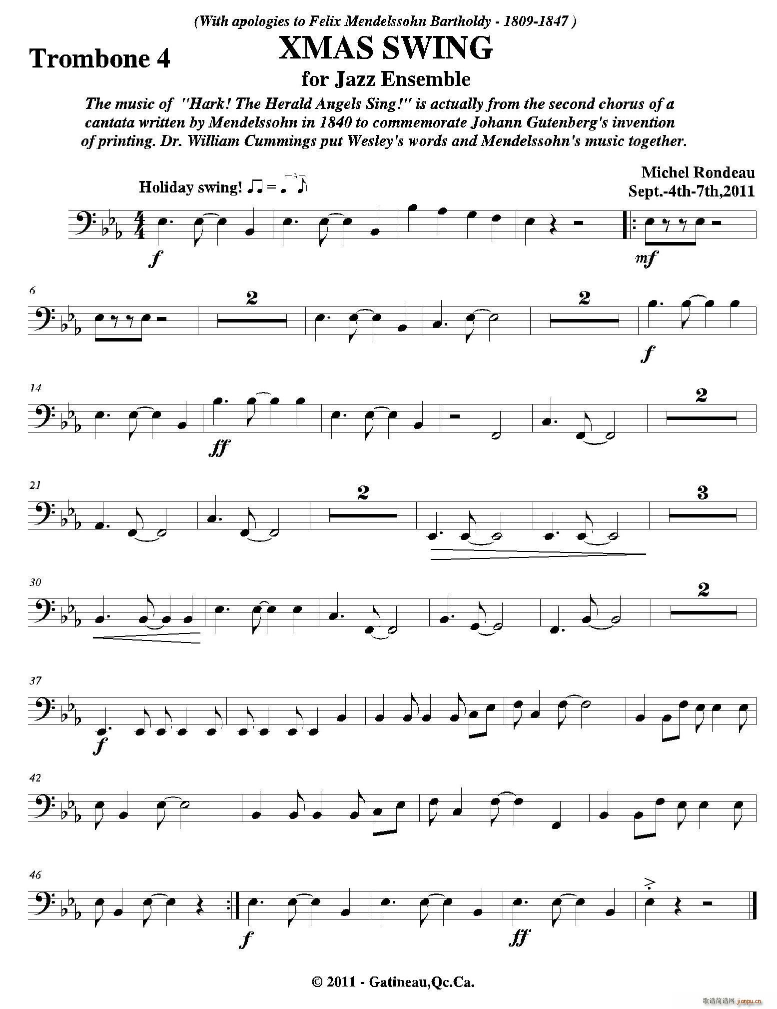 XMAS SWING 第四长号(十字及以上)1