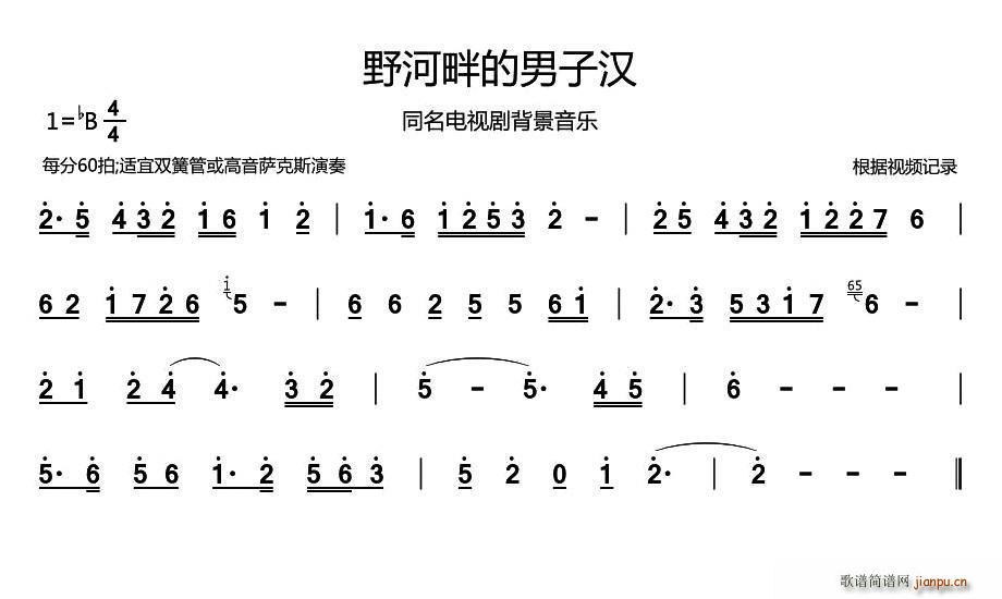 野河畔的男子汉 同名电视剧背景音乐(十字及以上)1