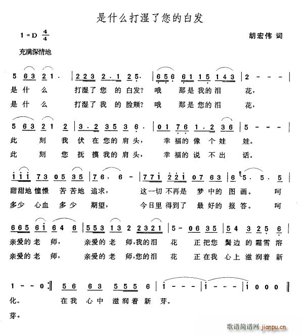 是什么打湿了您的白发(十字及以上)1