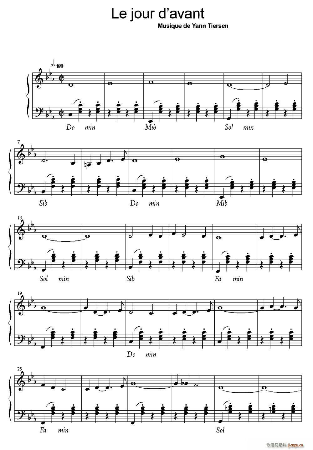 Le jour d avant 前一天(十字及以上)1