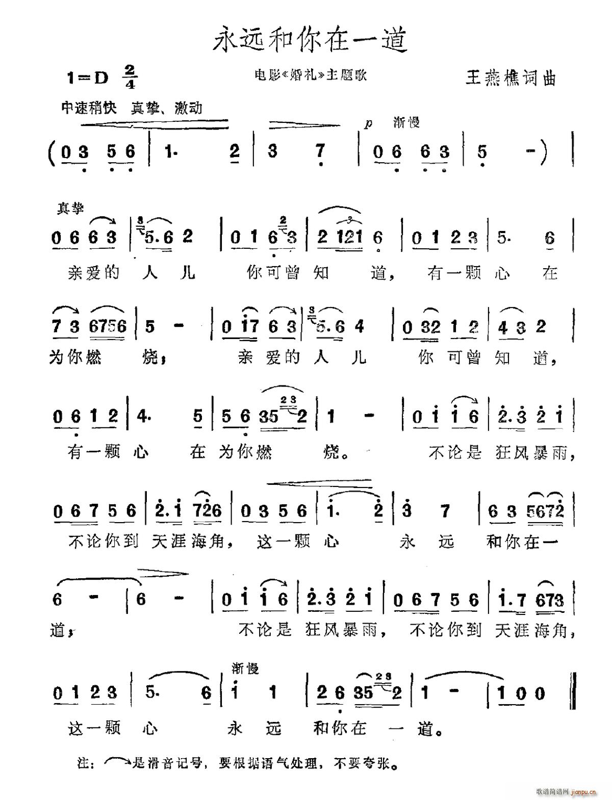 永远和你在一道 电影 婚礼 主题曲(十字及以上)1