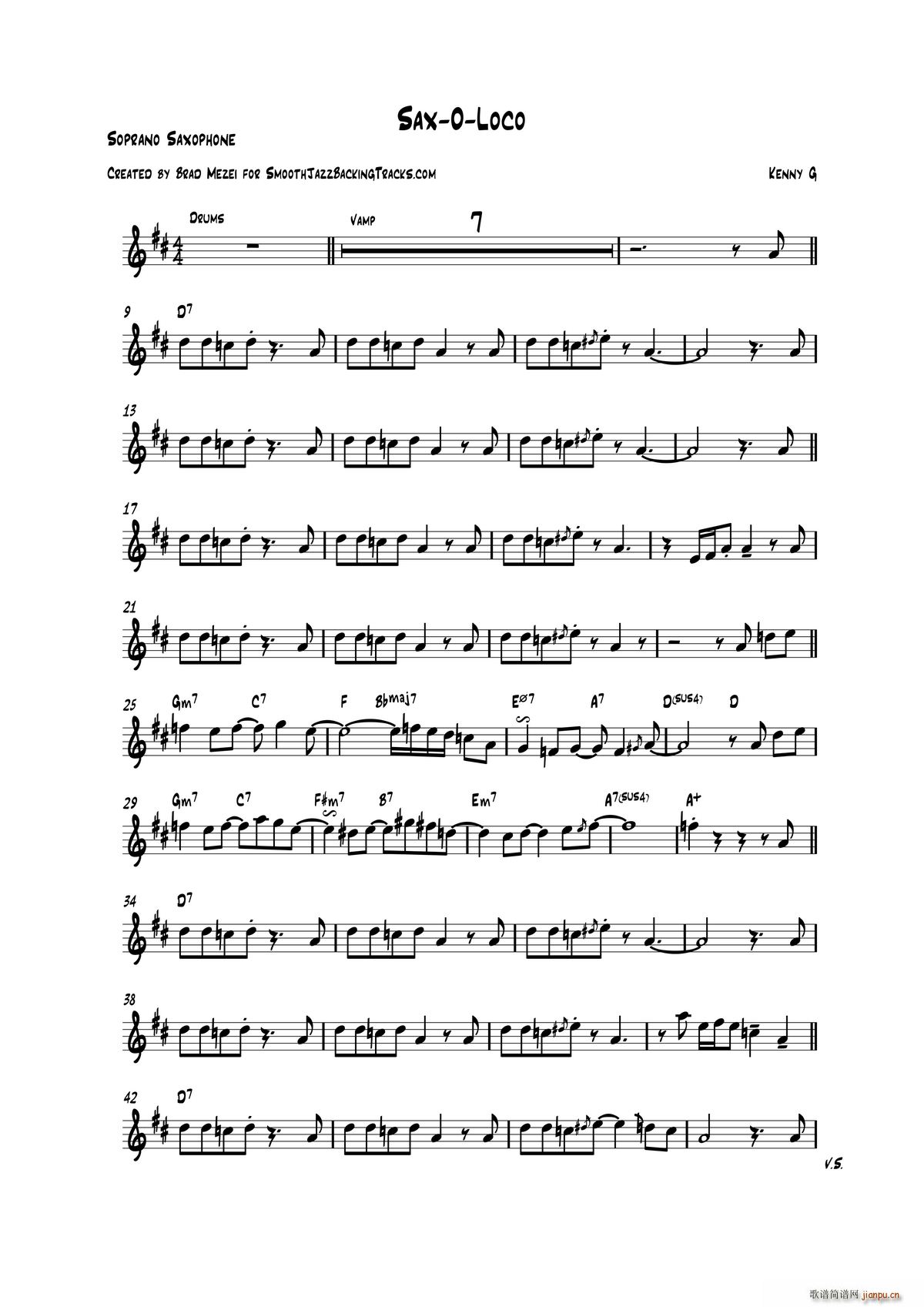 Sax o Loco 高音萨克斯(十字及以上)1