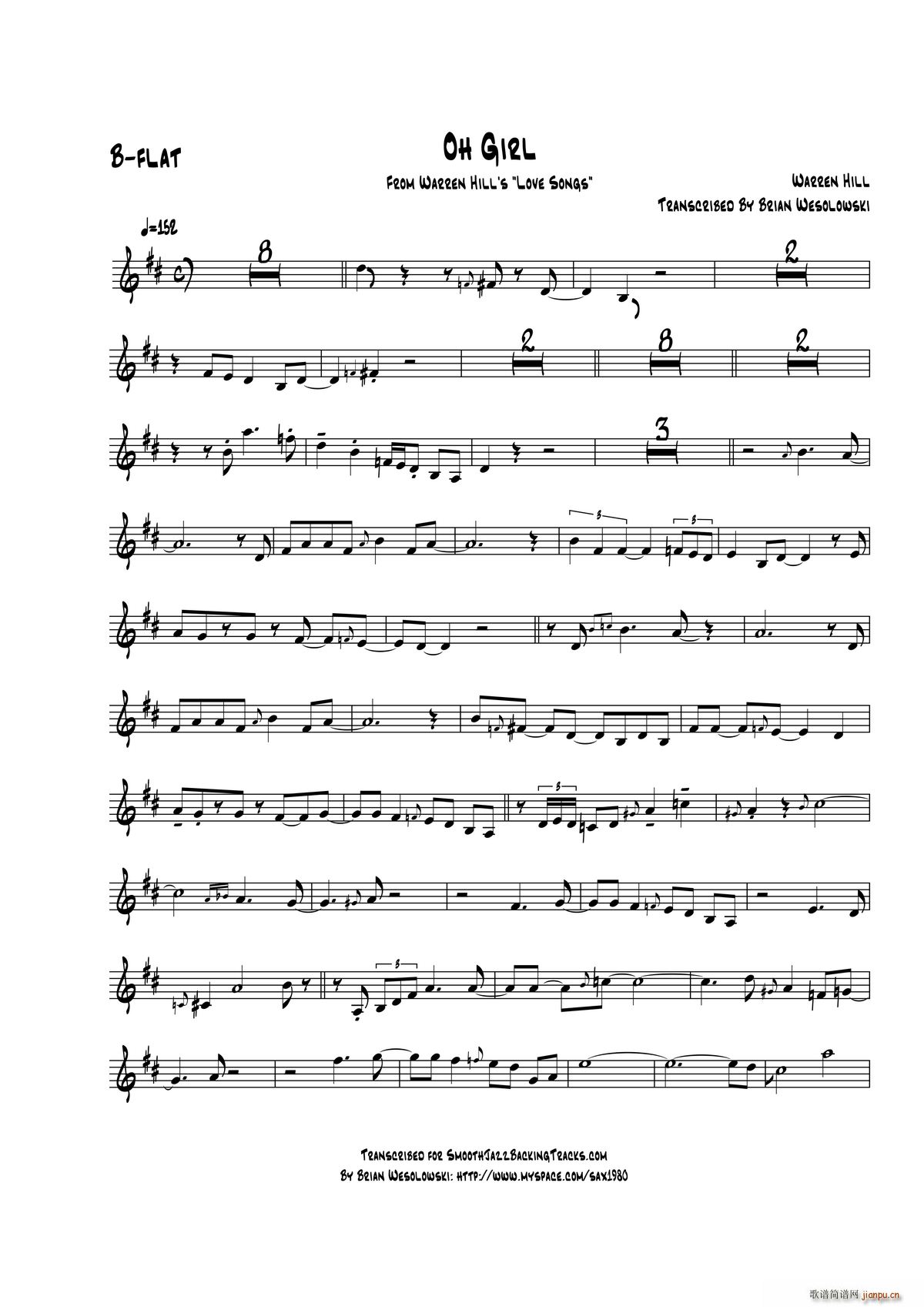 Oh Gir 次中音萨克斯(十字及以上)1