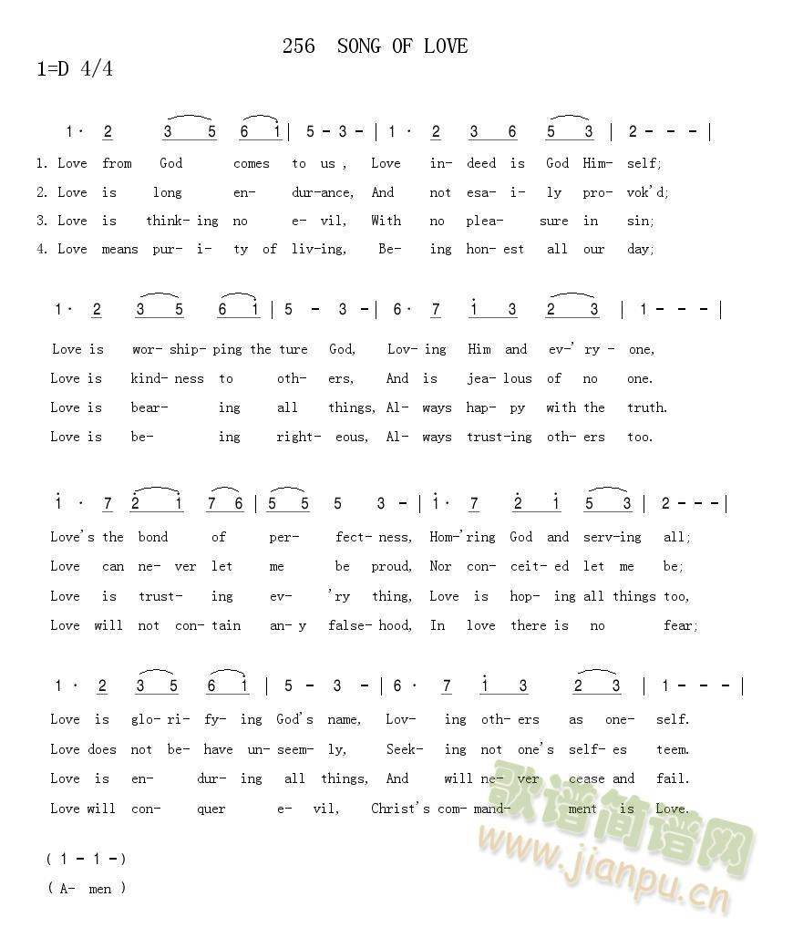 SONG  OF LOVE (十字及以上)1