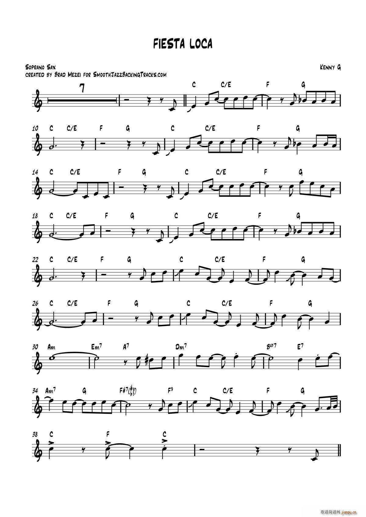 Fiesta Loca 高音萨克斯(十字及以上)1