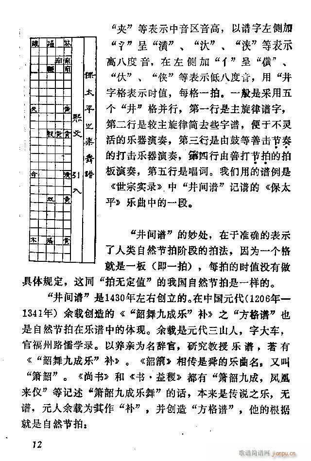 中国音乐节拍法 目录1 60(十字及以上)24