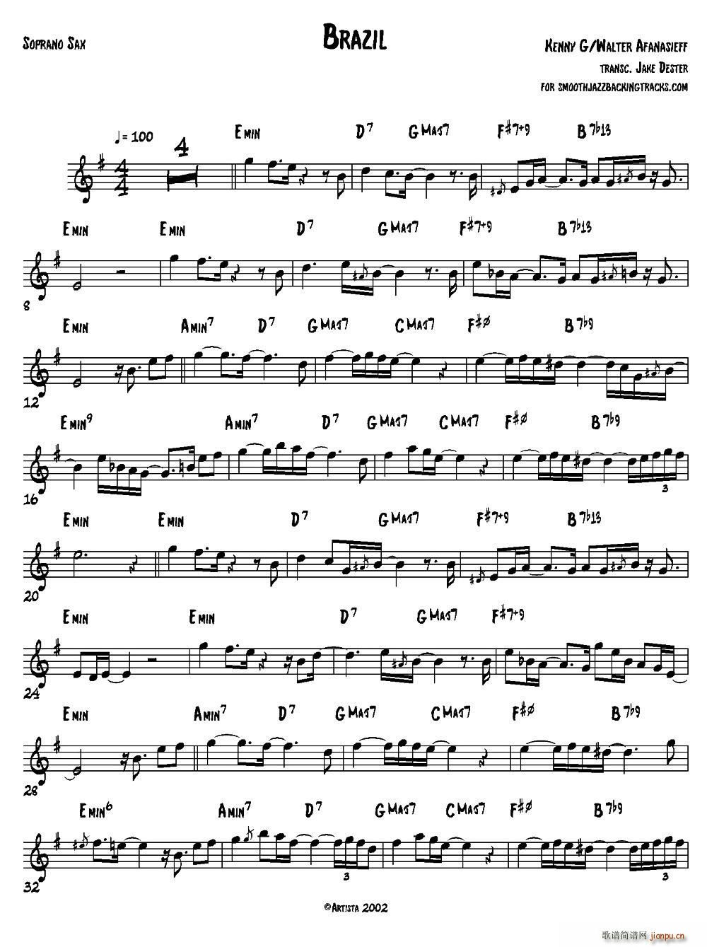 Brazil 高音萨克斯(十字及以上)1