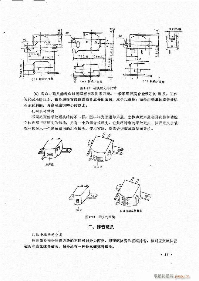 音响设备原理与维修61 120(十字及以上)27