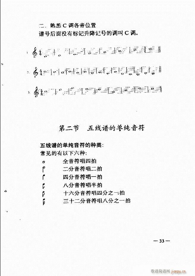 音乐简明教程 目录1 60(十字及以上)48