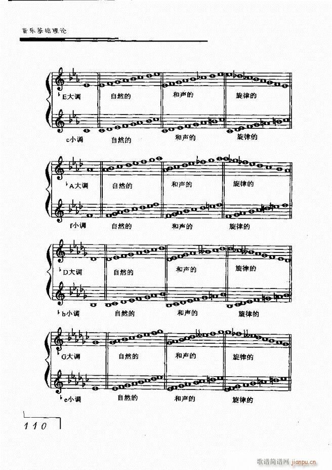 音乐基础理论 61 120(十字及以上)49