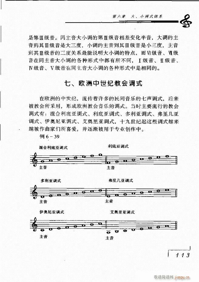 音乐基础理论 61 120(十字及以上)52