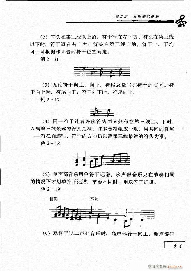 音乐基础理论 目录 1 60(十字及以上)28