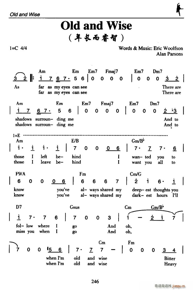 Old and Wise 年长而睿智(十字及以上)1