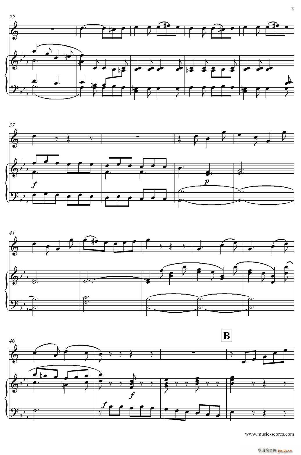 Mozart Concerto KV495 No 4 3st Rondo 回旋曲(十字及以上)3