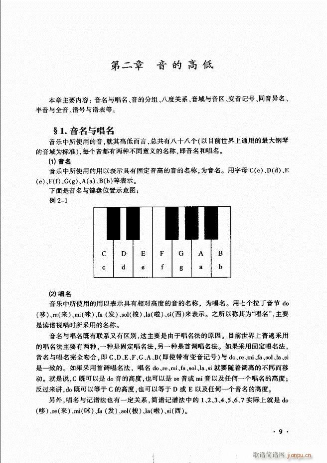 新音乐基础理论教程 目录前言1 60(十字及以上)14