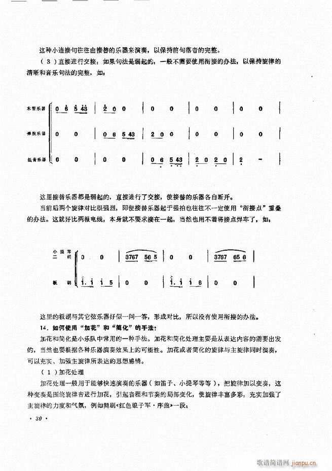 小型乐队编配b 目录前言 1 60(十字及以上)35