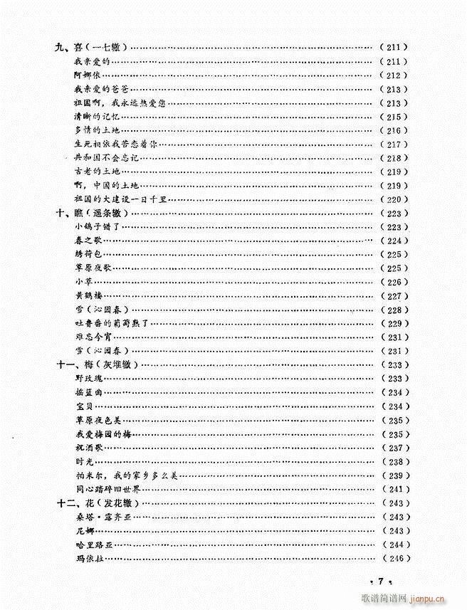 民族声乐教程 目录前言 1 60(十字及以上)7