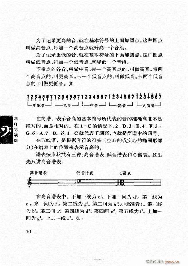 李重光 怎样练视唱 61 120(十字及以上)10