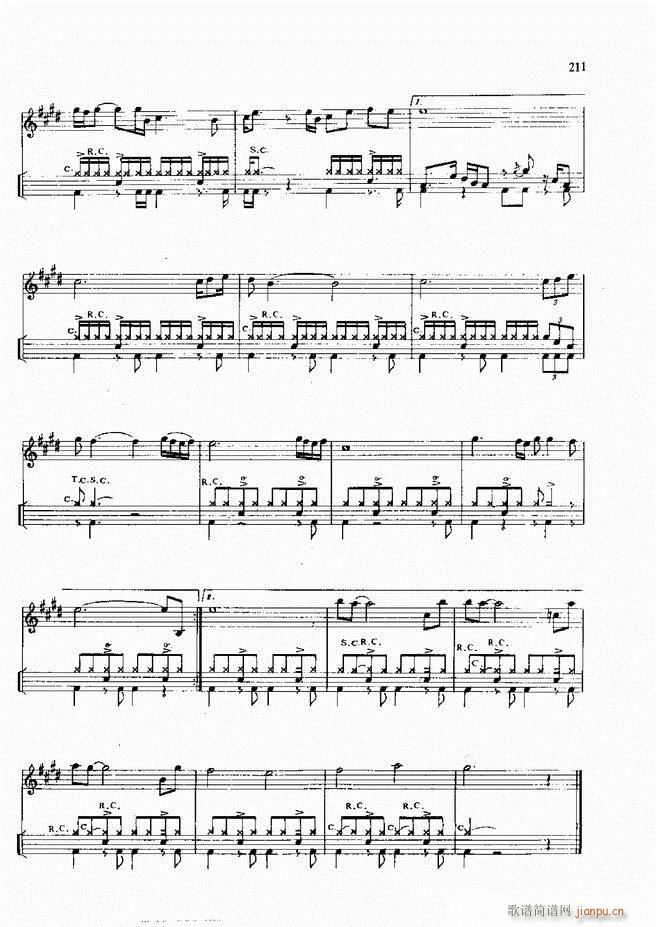 爵士鼓现代风格演奏教程181 215(十字及以上)31