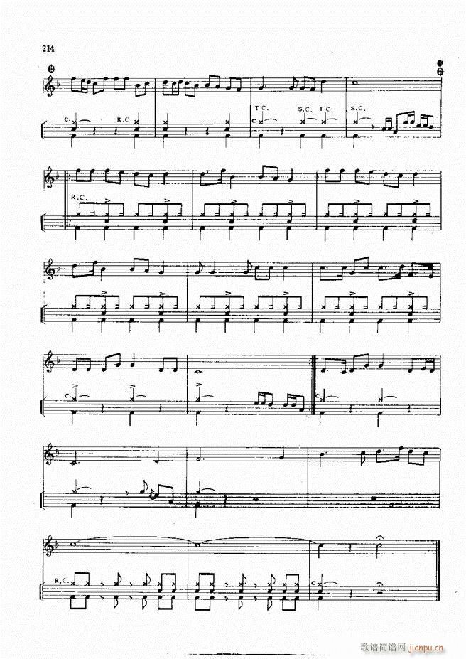 爵士鼓现代风格演奏教程181 215(十字及以上)34